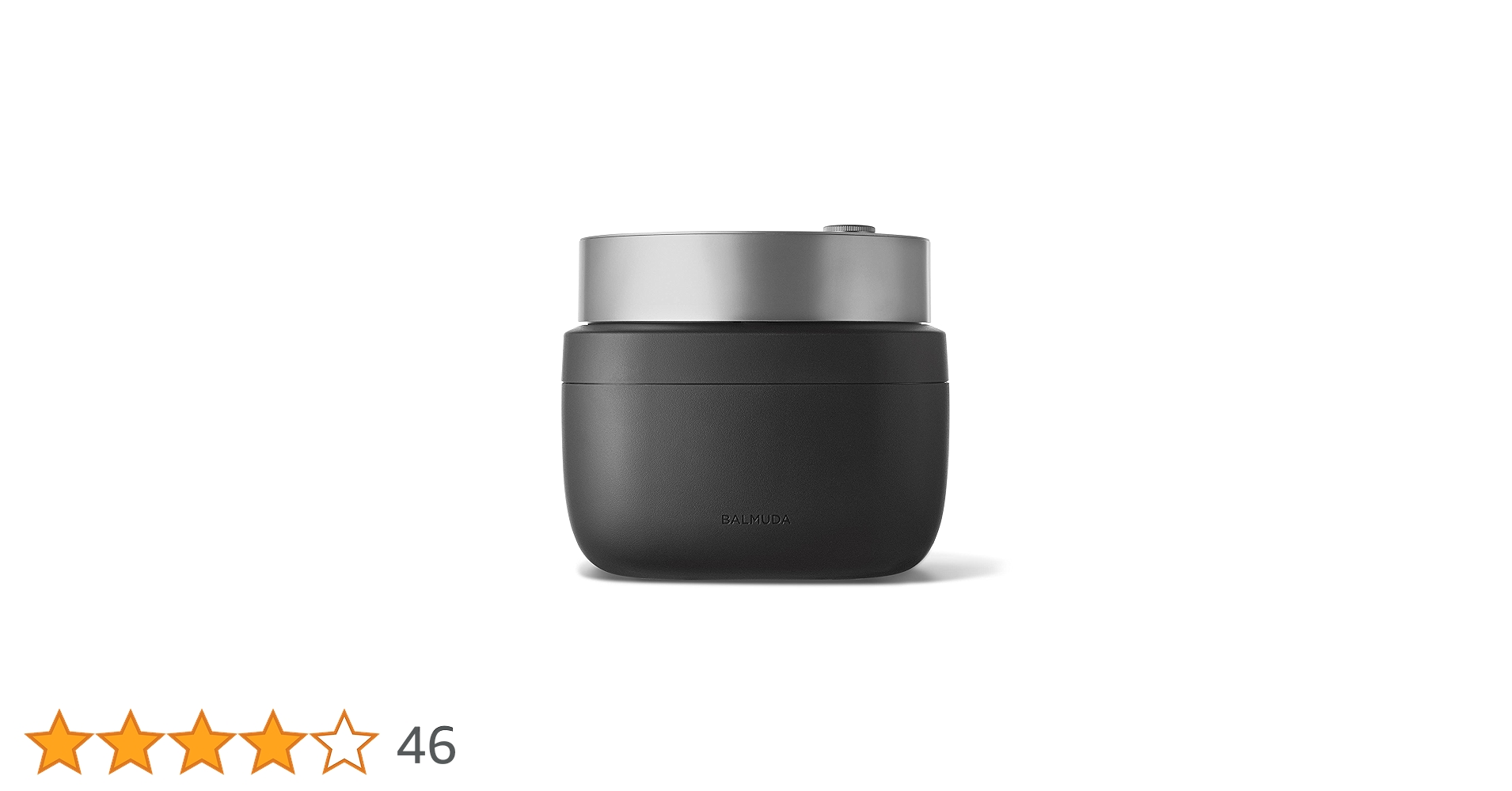 Amazon.co.jp: Balmuda The Gohan K08A-BK Electric Rice Cooker, 3